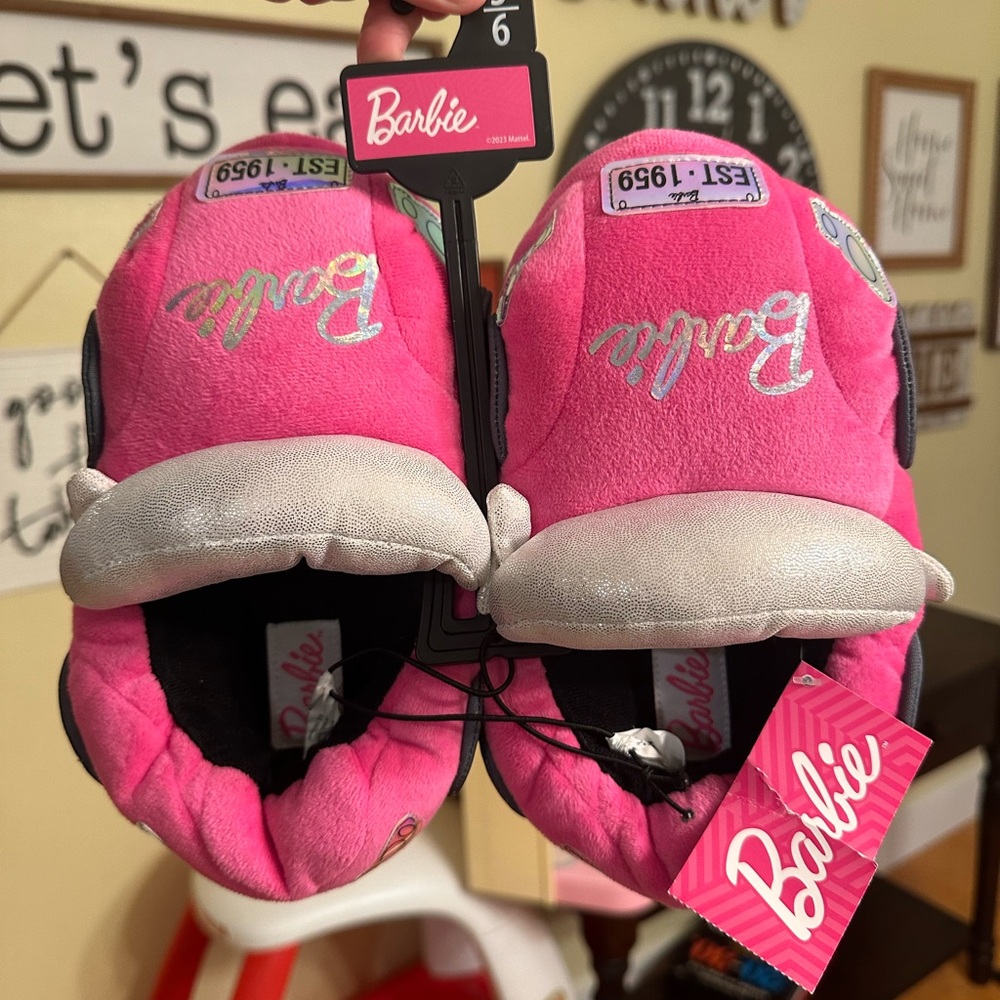 Barbie by Mattel Women's Slip-on Car Slipper